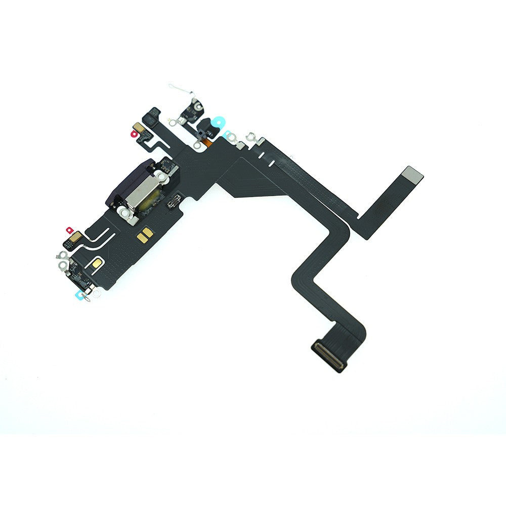 Red Charging Port for iPhone 14 Pro-Purple Red Charging Port for iPhone 14 Pro-Purple